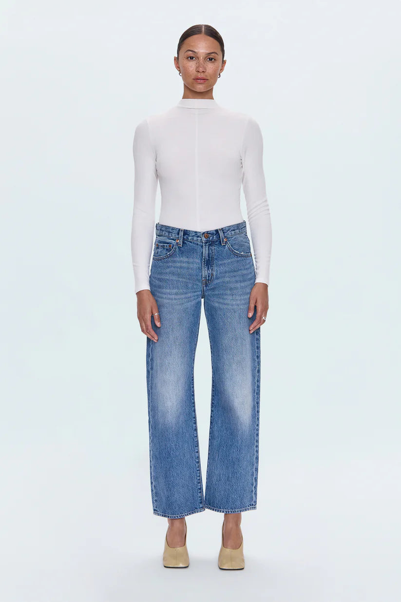 Pistola Lexi Straight Pants in Metropolis | Shop Eleanor - Denim in CO