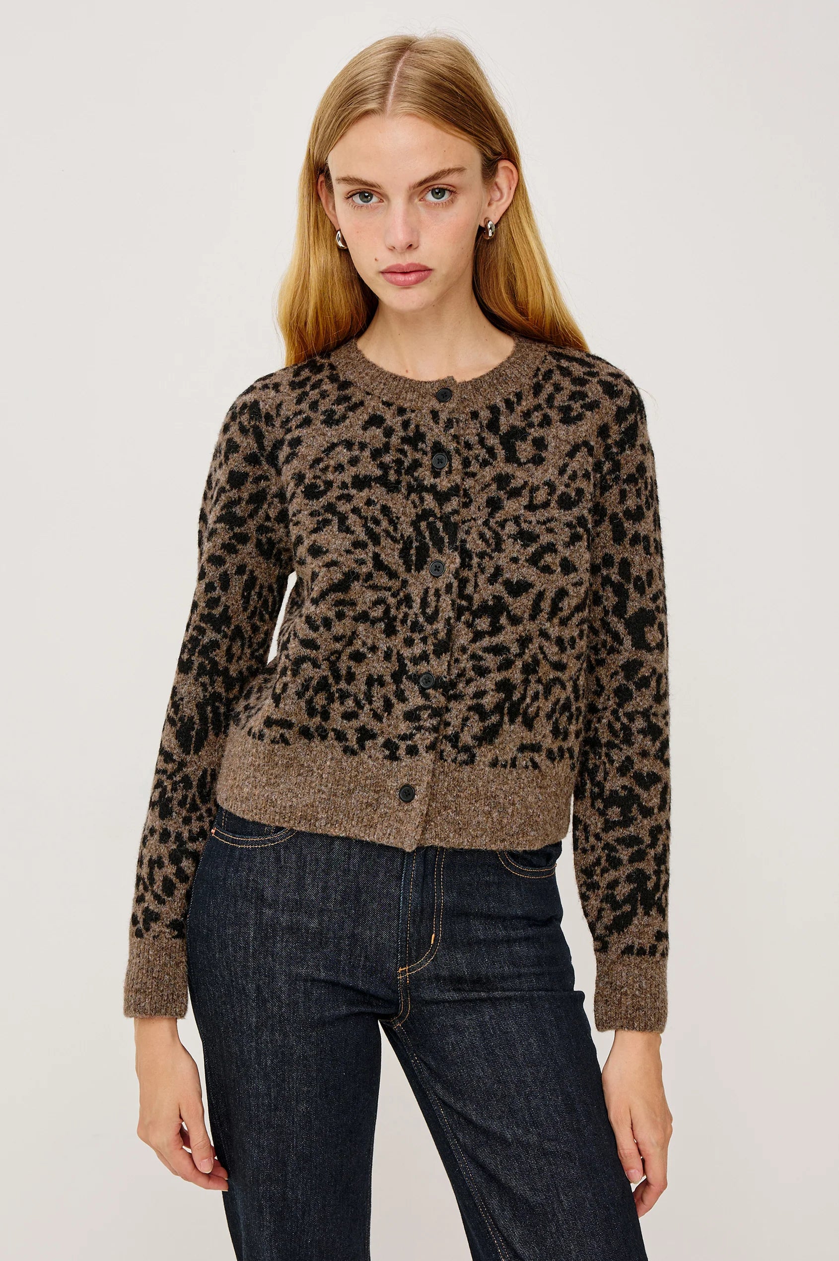 Rails Matilda Cardigan in Leopard Spotted | Shop Eleanor
