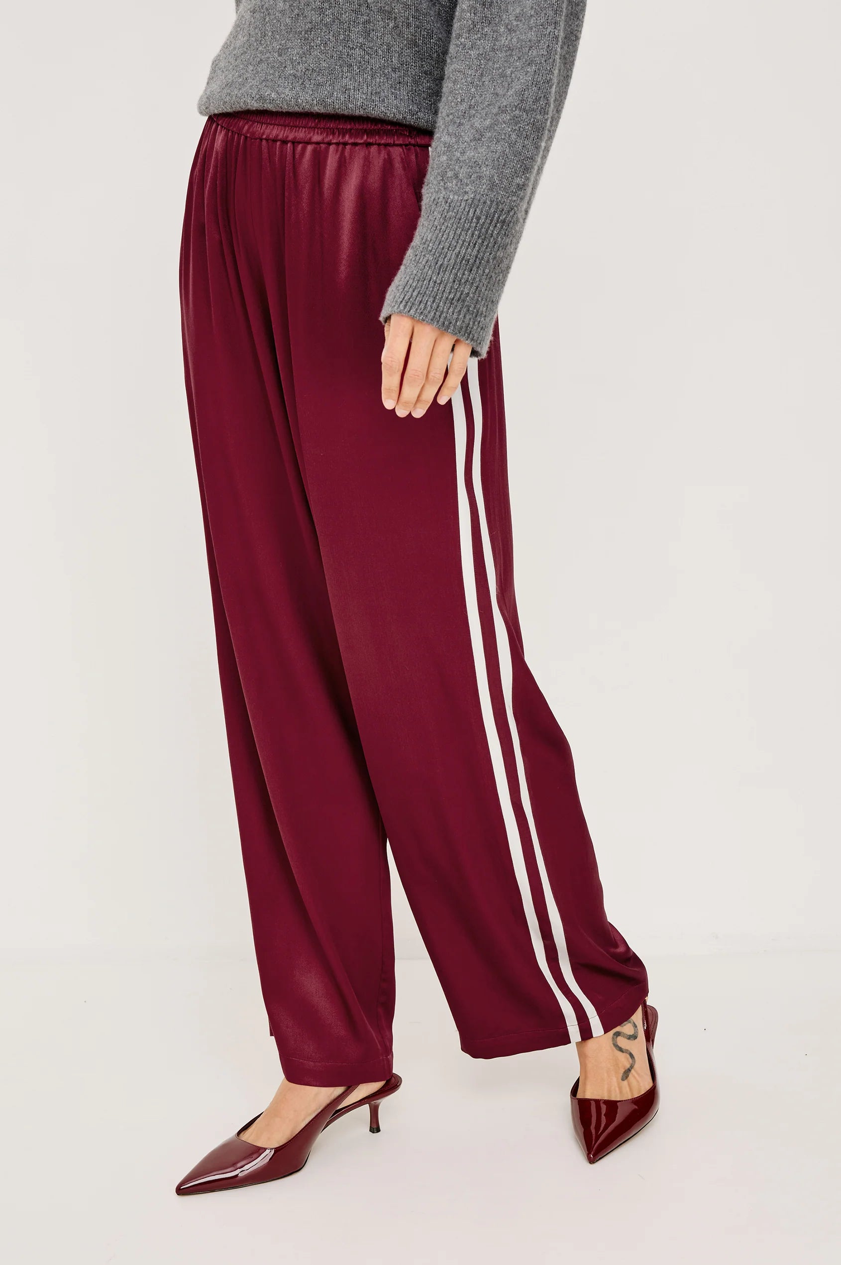 Rails Merida Track Pant in Garnet | Shop Eleanor - Women's Designer