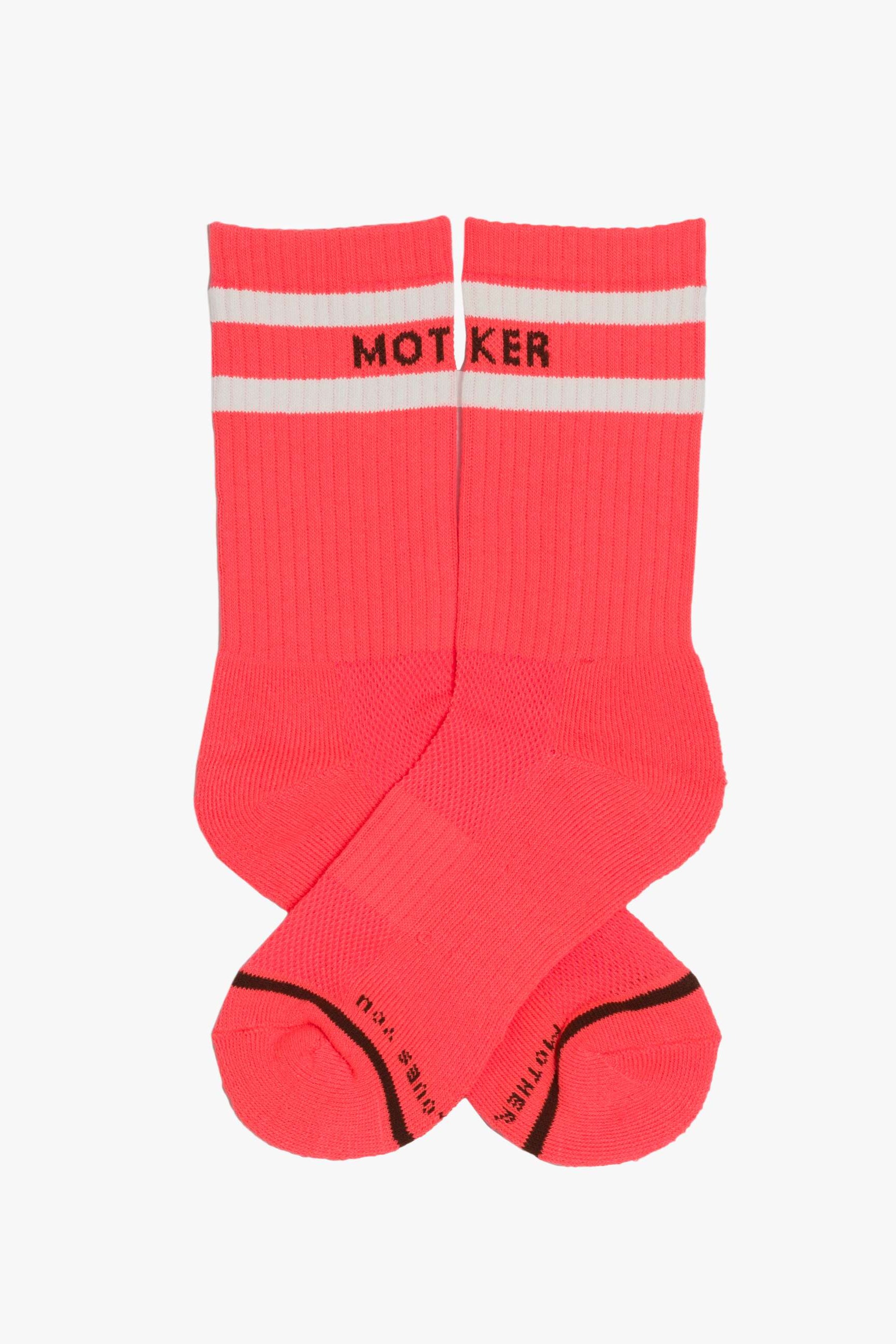 Mother Baby Steps Socks in MF Pink Brown | Shop Eleanor