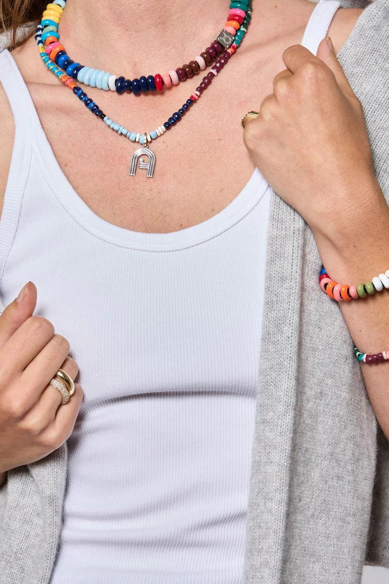 Adina Reyter Enamel Big Beads Mix and Match for Necklace Stack | Shop Eleanor - Women's Online Luxury Boutique
