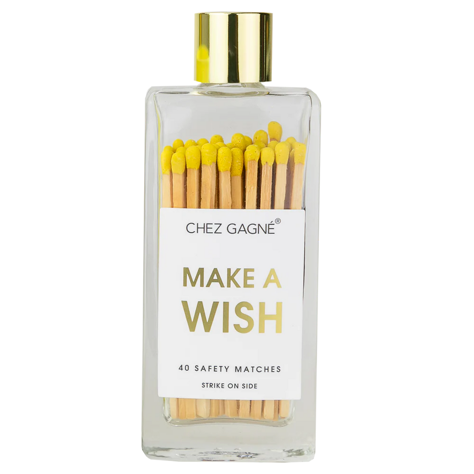 Chez Gagne Safety Matches "Make a Wish" | Shop Eleanor