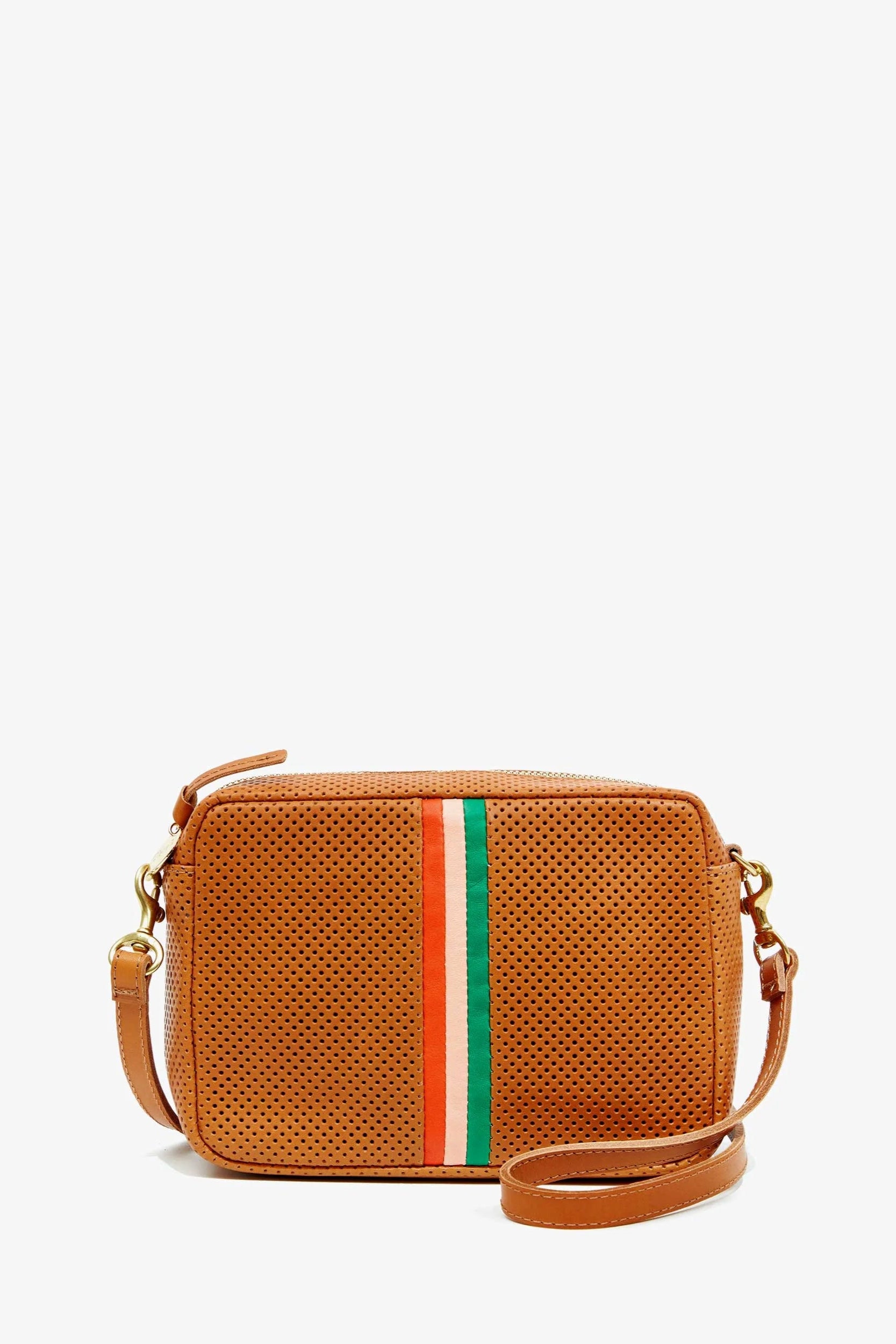 Clare V. Midi Sac in Inlay Stripes | Shop Eleanor