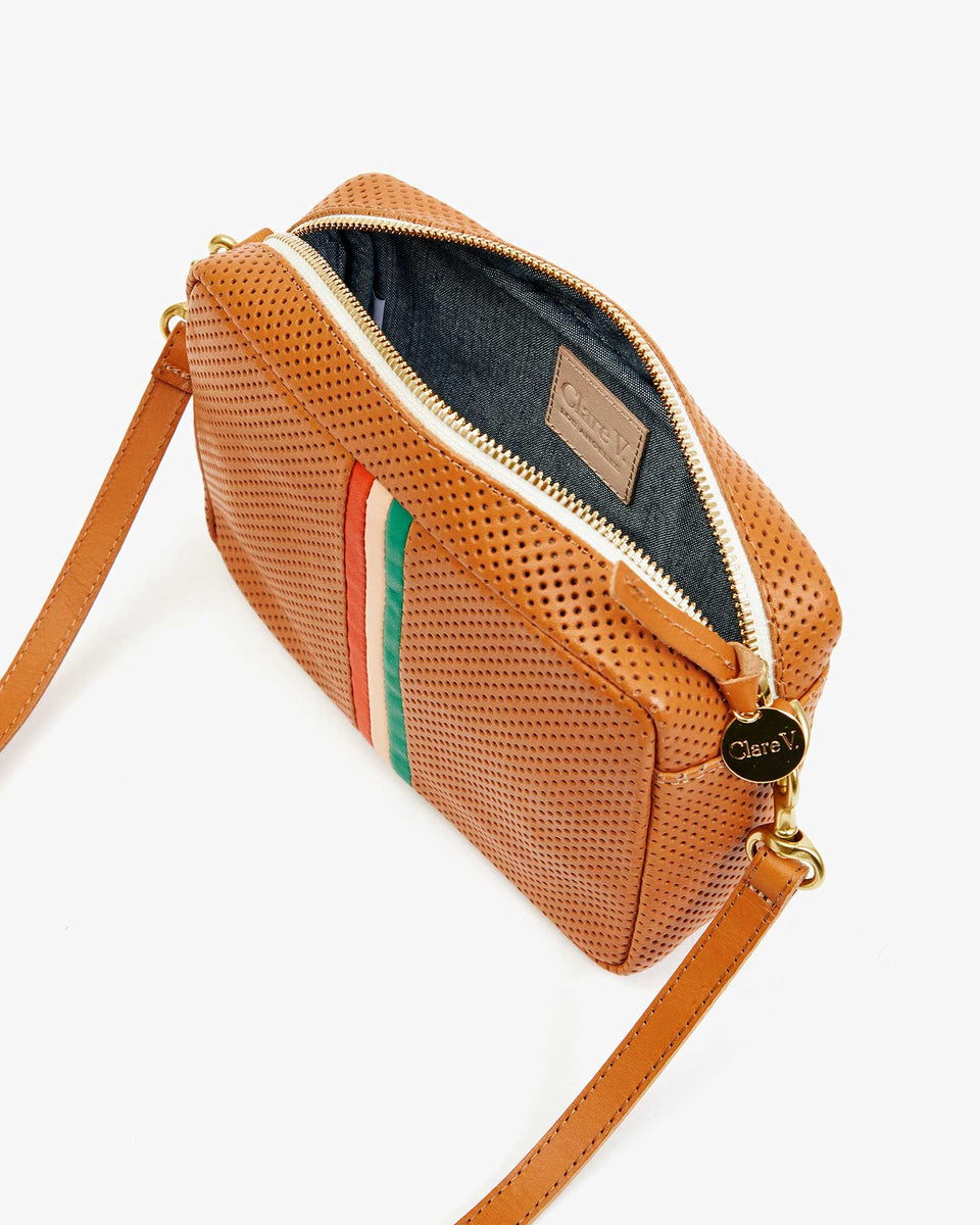 Clare V. Midi Sac in Italian Stripes | Shop Eleanor