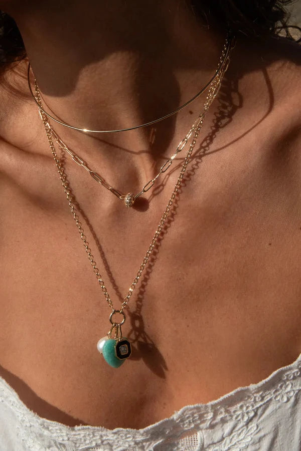 Thatch Jewelry Vienna Charm Necklace | Shop Eleanor - Women's 14K Gold Necklaces 