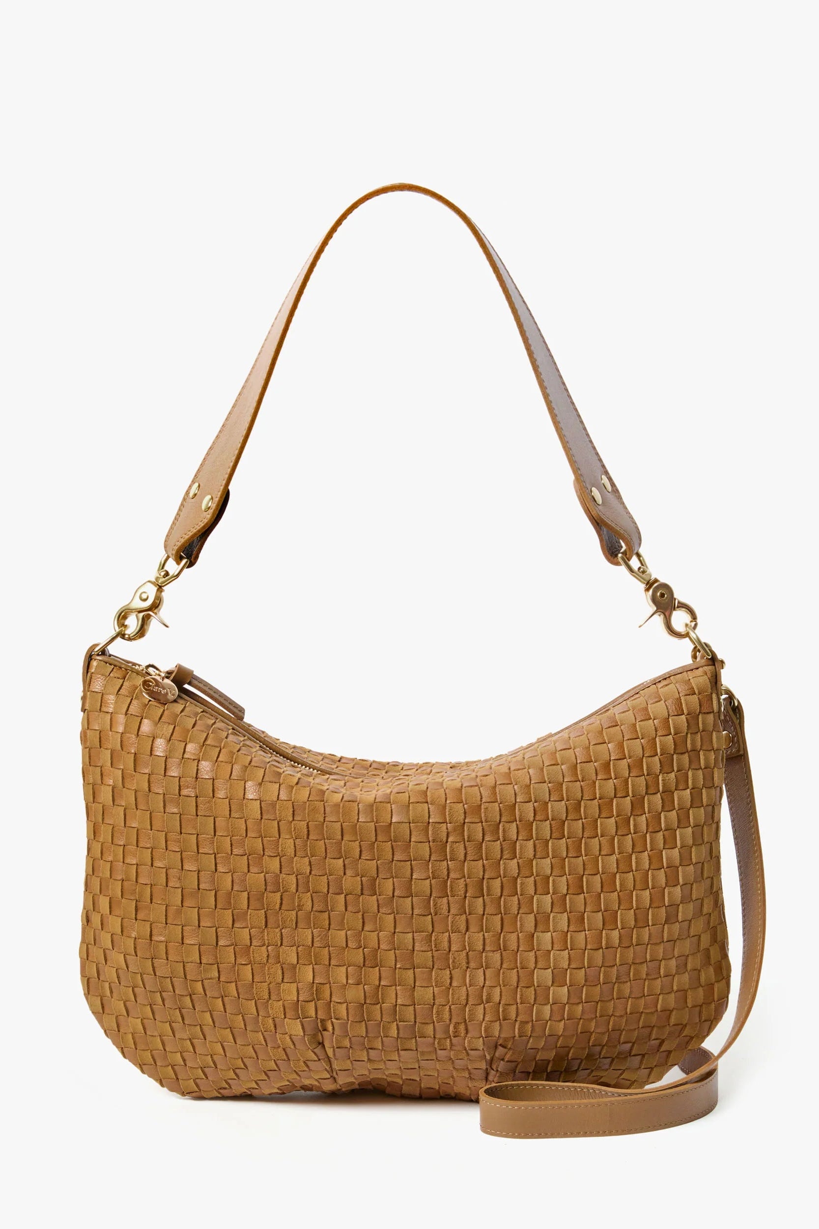 Women's Everyday Bag, Woven Leather and Suede | Shop Eleanor