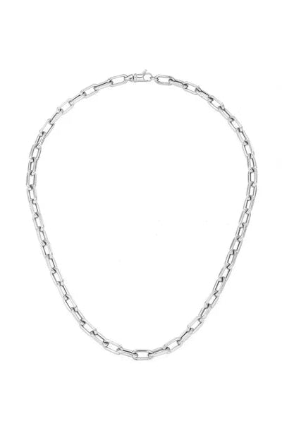 Adina Reyter 5.3mm Silver Italian Chain Necklace | Shop Eleanor