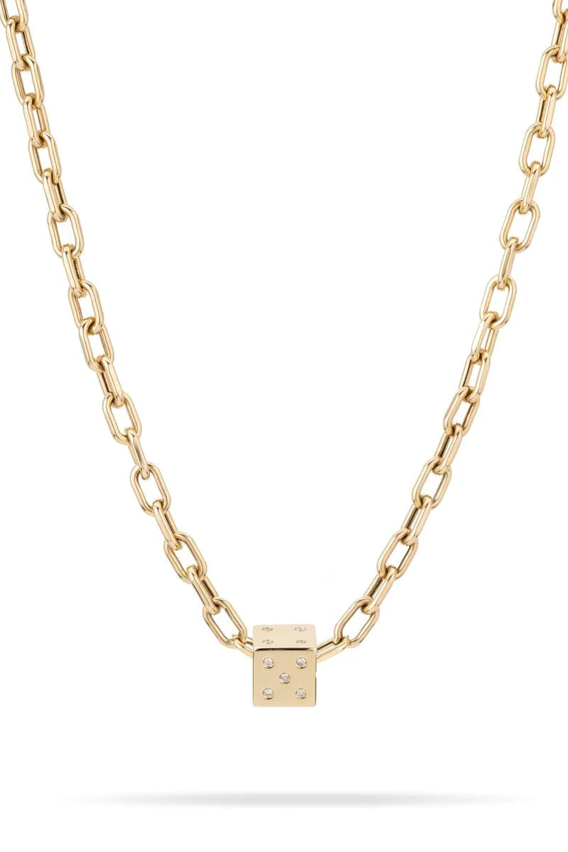 Adina Reyter Diamond Dice Big Bead | Shop Eleanor