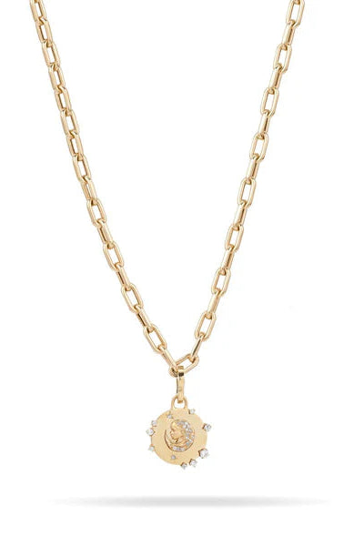 Adina Reyter Zodiac Diamond Virgo Charm on Italian Chain | Shop Eleanor