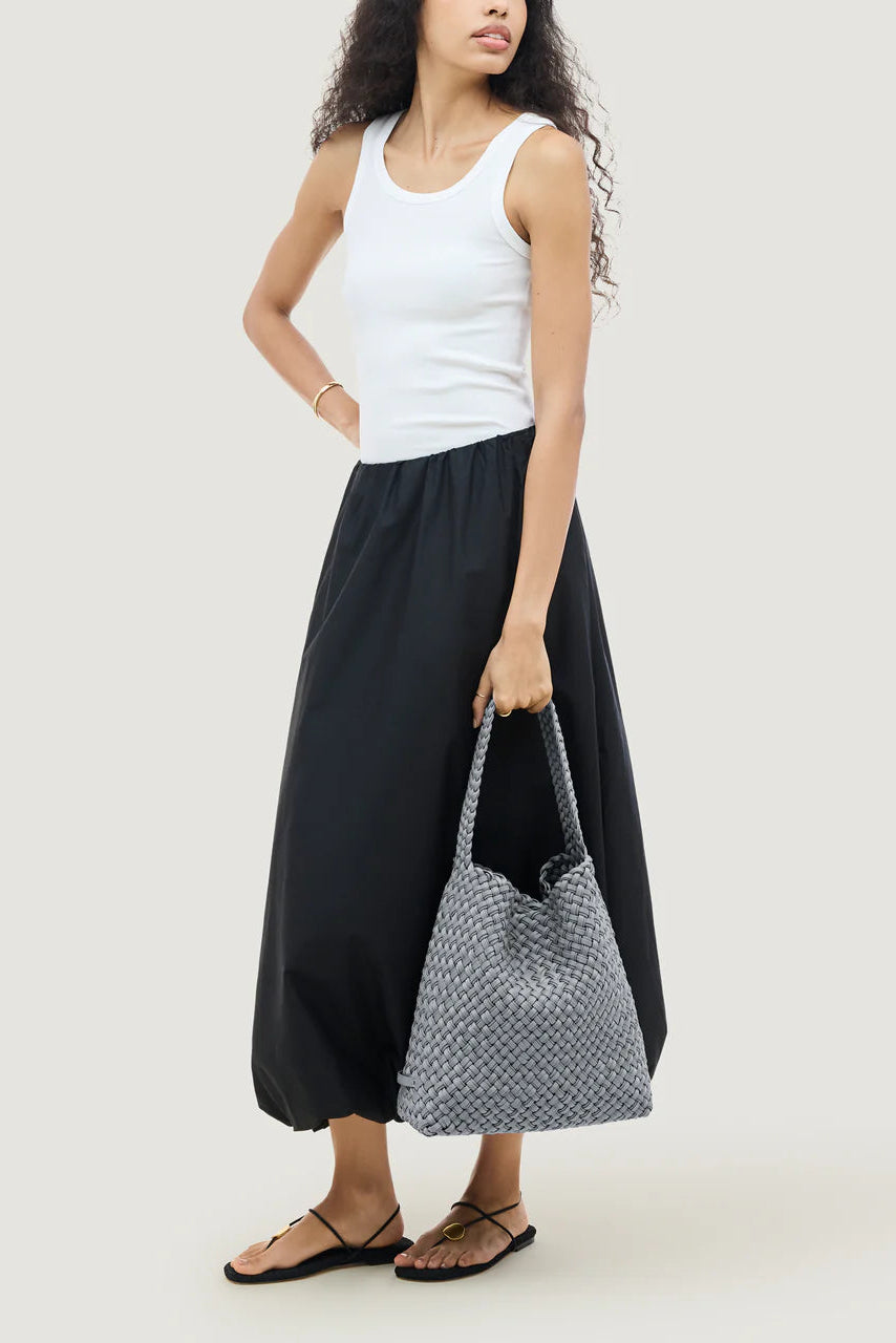 Naghedi Medium Hobo Double Weave Tote in Marina | Shop Eleanor