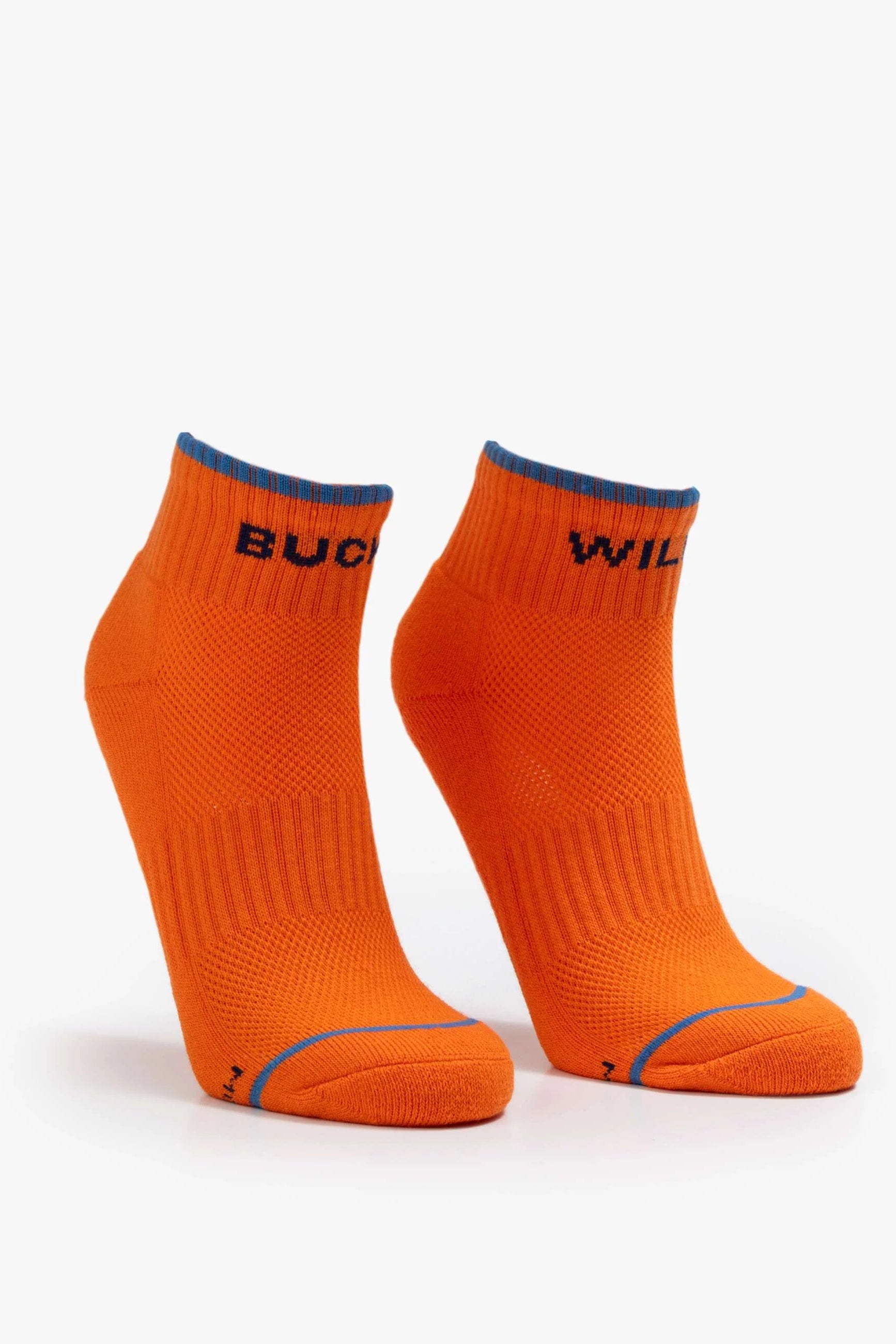 Mother Baby Steps Ankle Socks in Orange Buck Wild | Shop Eleanor 