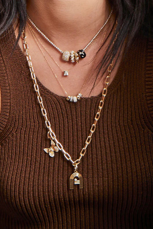 Adina Reyter Pearl/Diamond Rounds Bead | Shop Eleanor