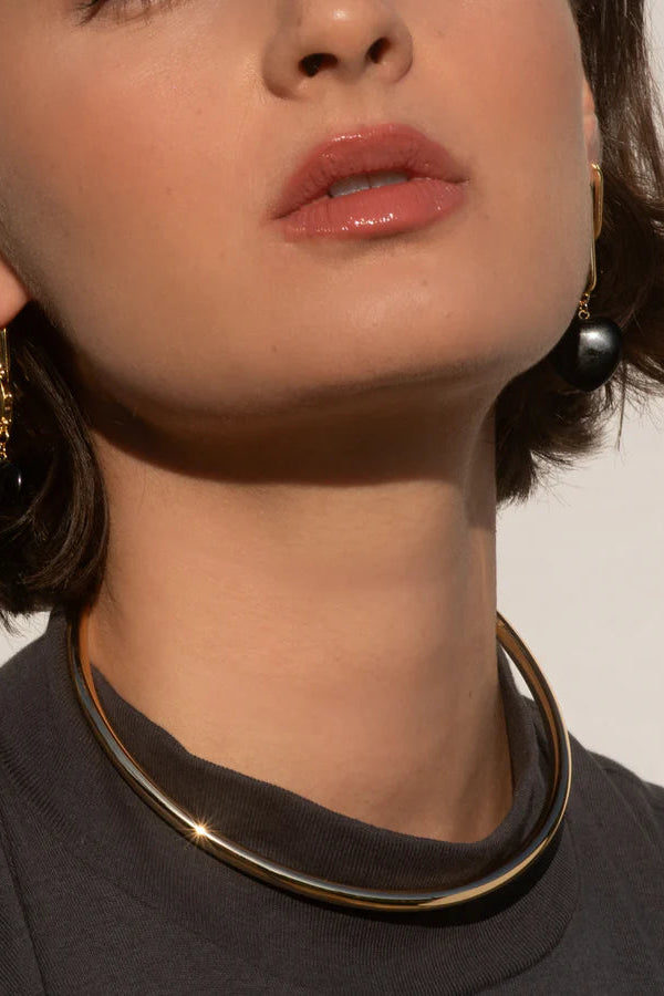 Thatch Ora Choker Necklace in 14k Gold Plated | Shop Eleanor