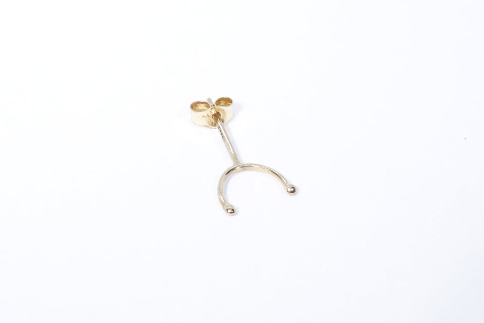 Talisman Outward Arc Single Stud | Shop Eleanor