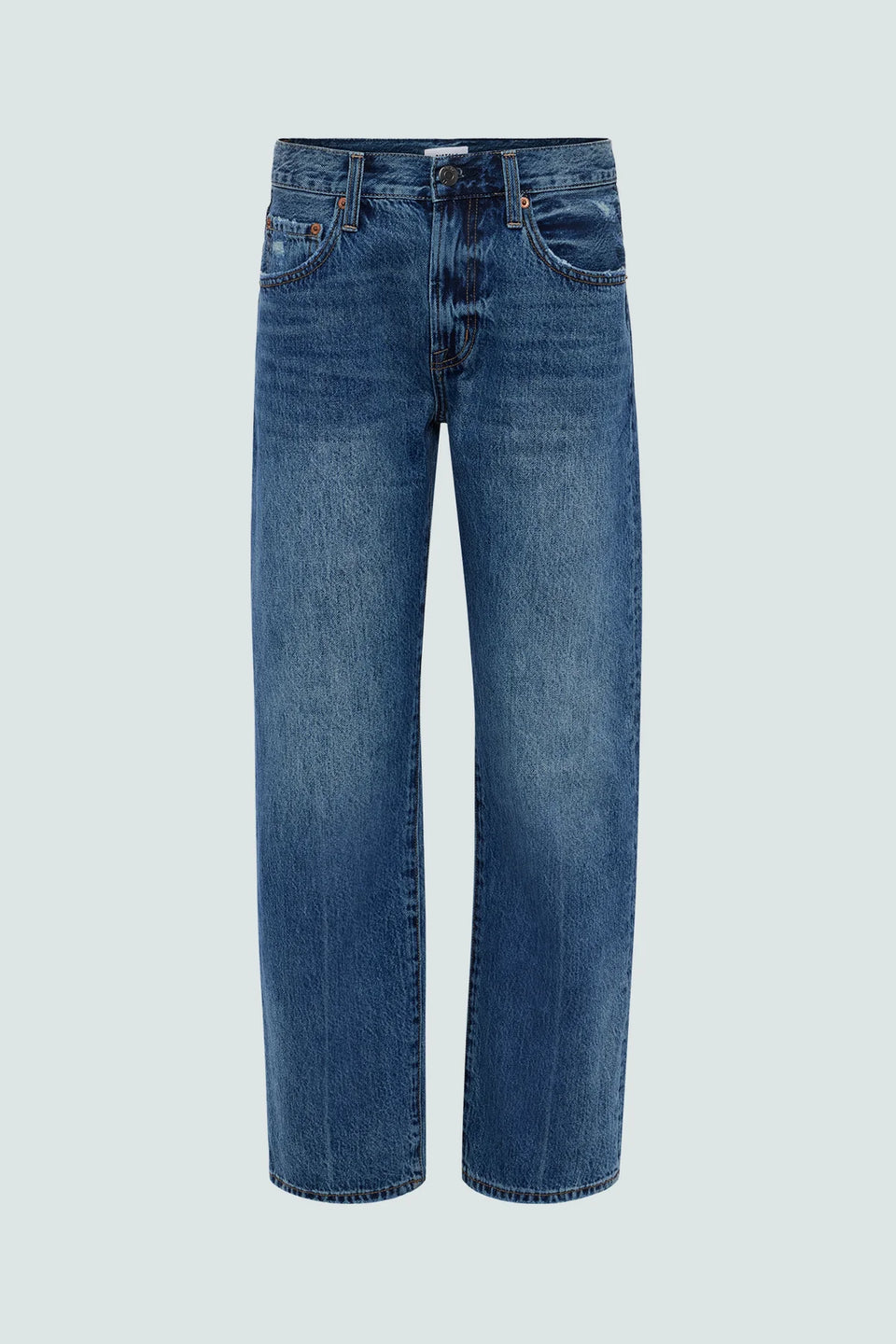 Pistola Lexi Mid Rise Bowed Straight Jean in Artisan | Shop Eleanor