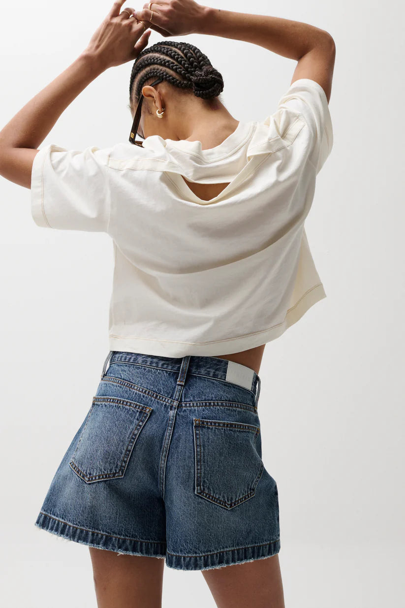 versatile denim shorts