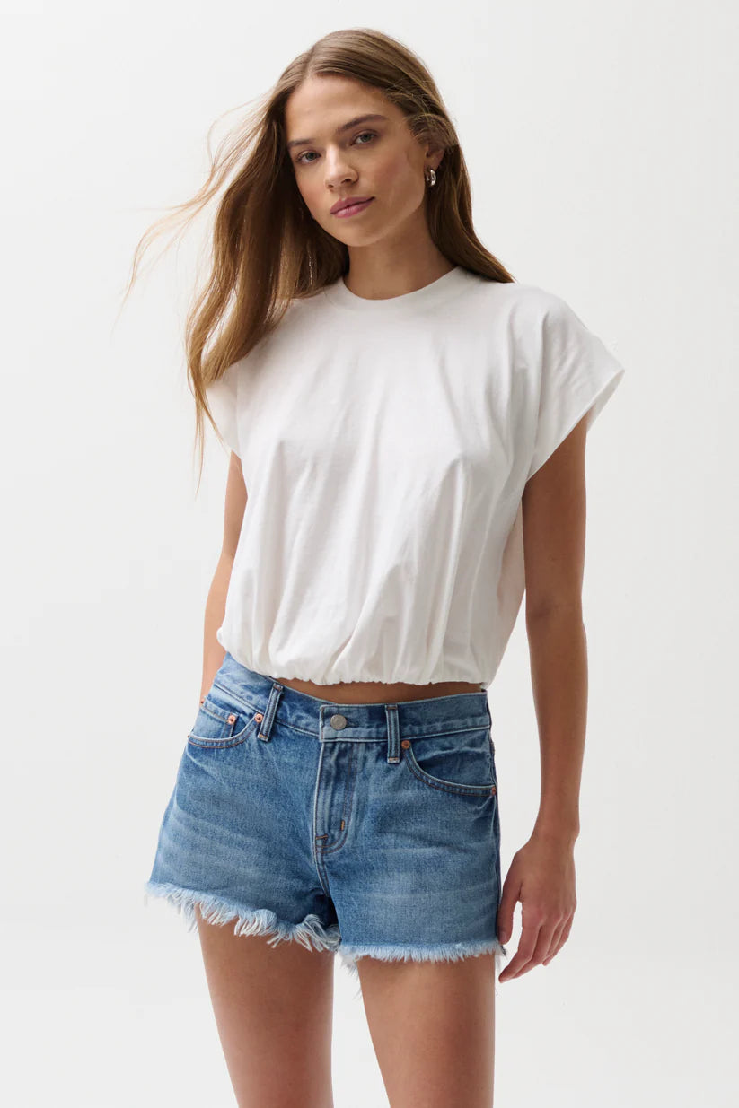 Pistola Millie Bubble Tee in Le Blanc | Shop Eleanor - Women's Everyday Apparel in Louisville, CO