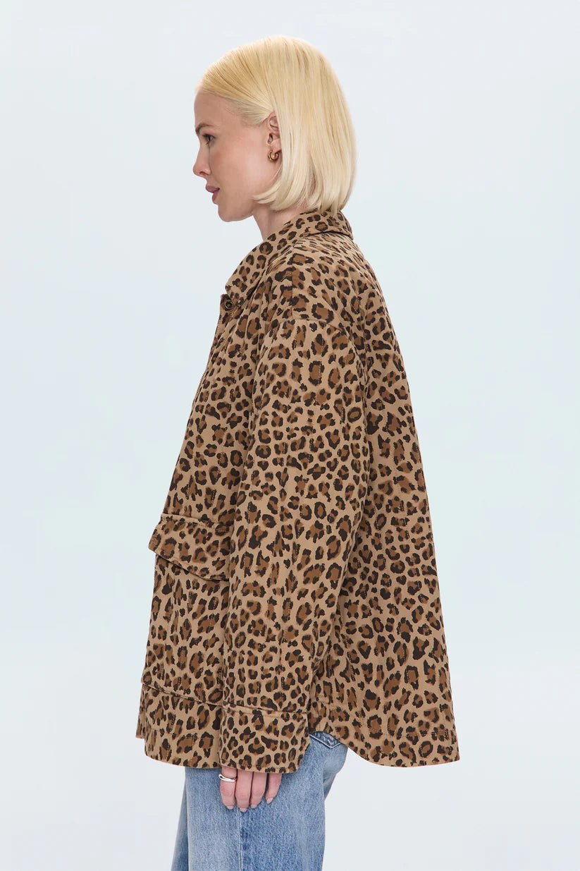 Pistola Cecile Cheetah Print Jacket in Feline | Shop Eleanor - Women's Luxury Clothing Boutique in Louisville, CO