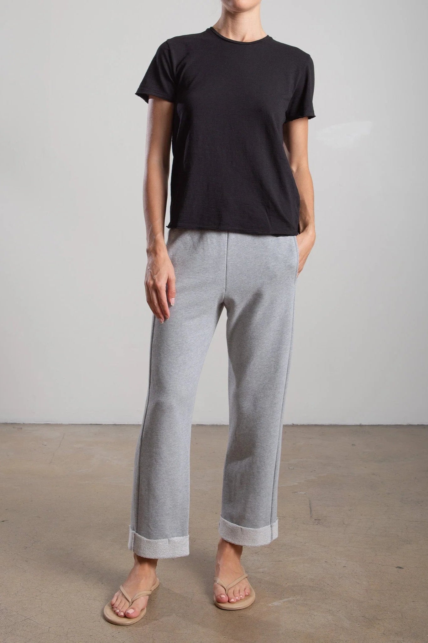 Pharaoh Leon Sweatpant in Heather French Terry | Shop Eleanor