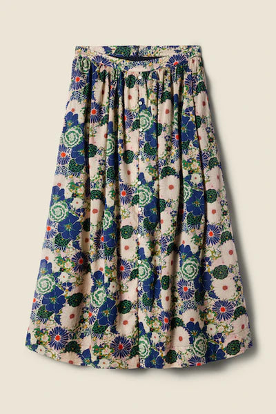 Trovata Lisette Floral Midi Skirt in Medley Floral | Shop Eleanor