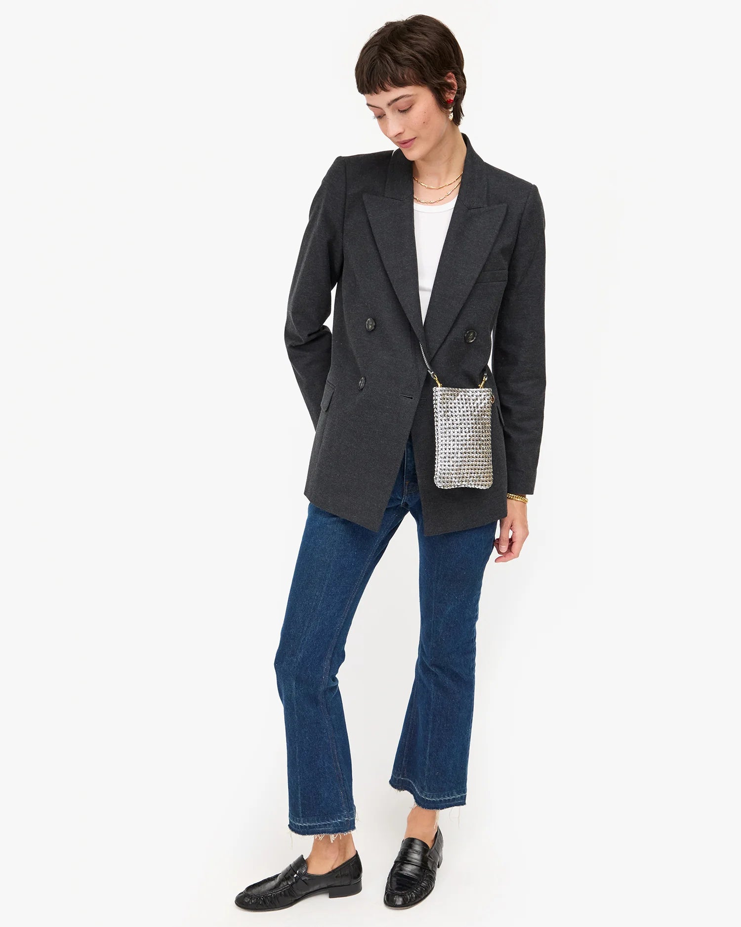 Poche - Woven Etoile Silver