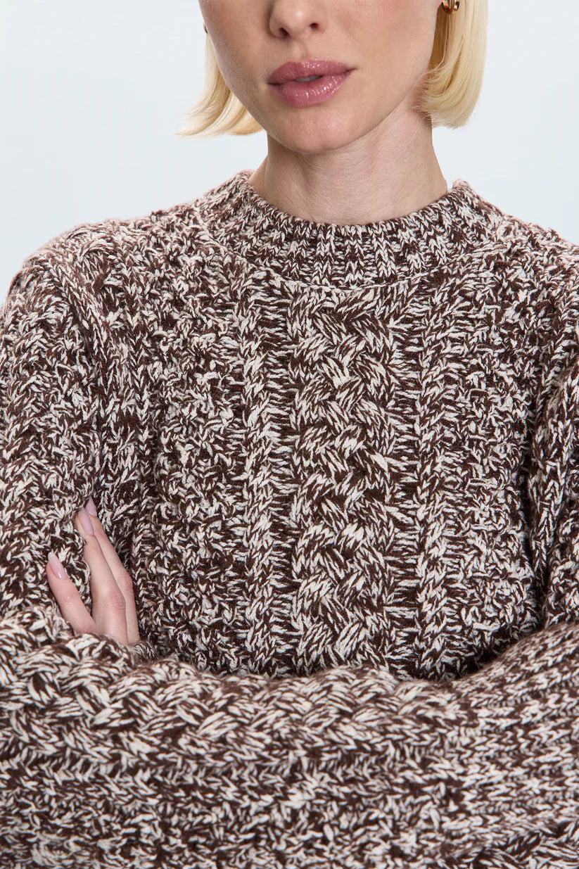 Pistola Quinn Sweater in Chocolate | Shop Eleanor - Women's High-quality Sweaters 