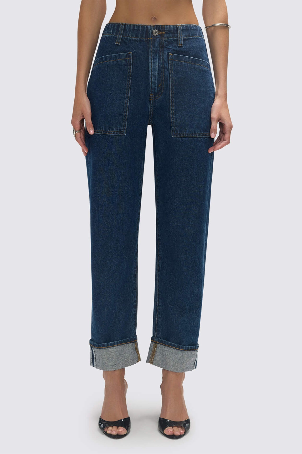 RE/DONE Bender Jean in Rustic Indigo | Shop Eleanor - Women's Designer Boutique