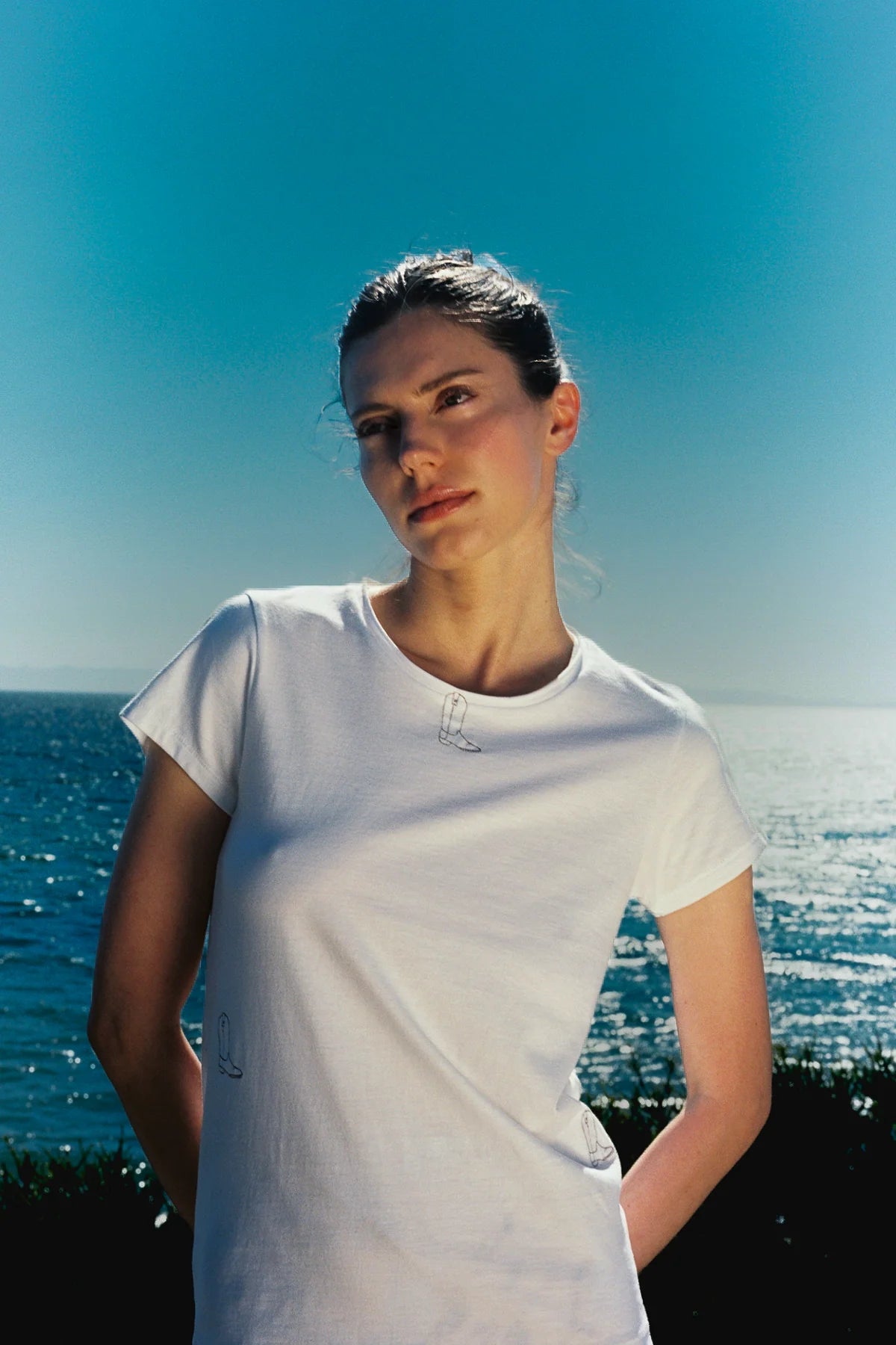 Catherine Gee Short Sleeve Boot Tee | Shop Eleanor