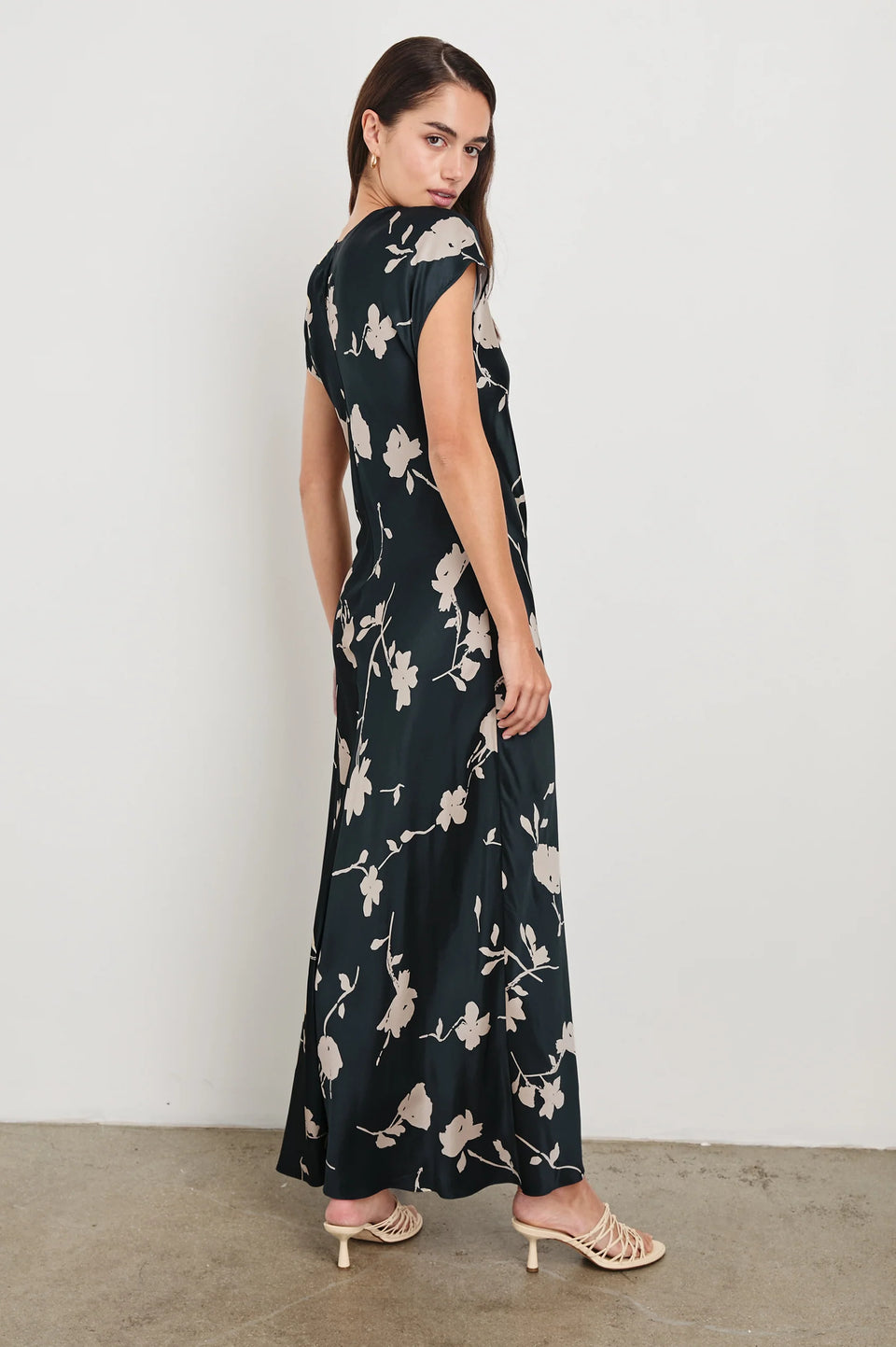 Rails Serenity Asymmetrical Dress in Midnight Roses | Shop Eleanor