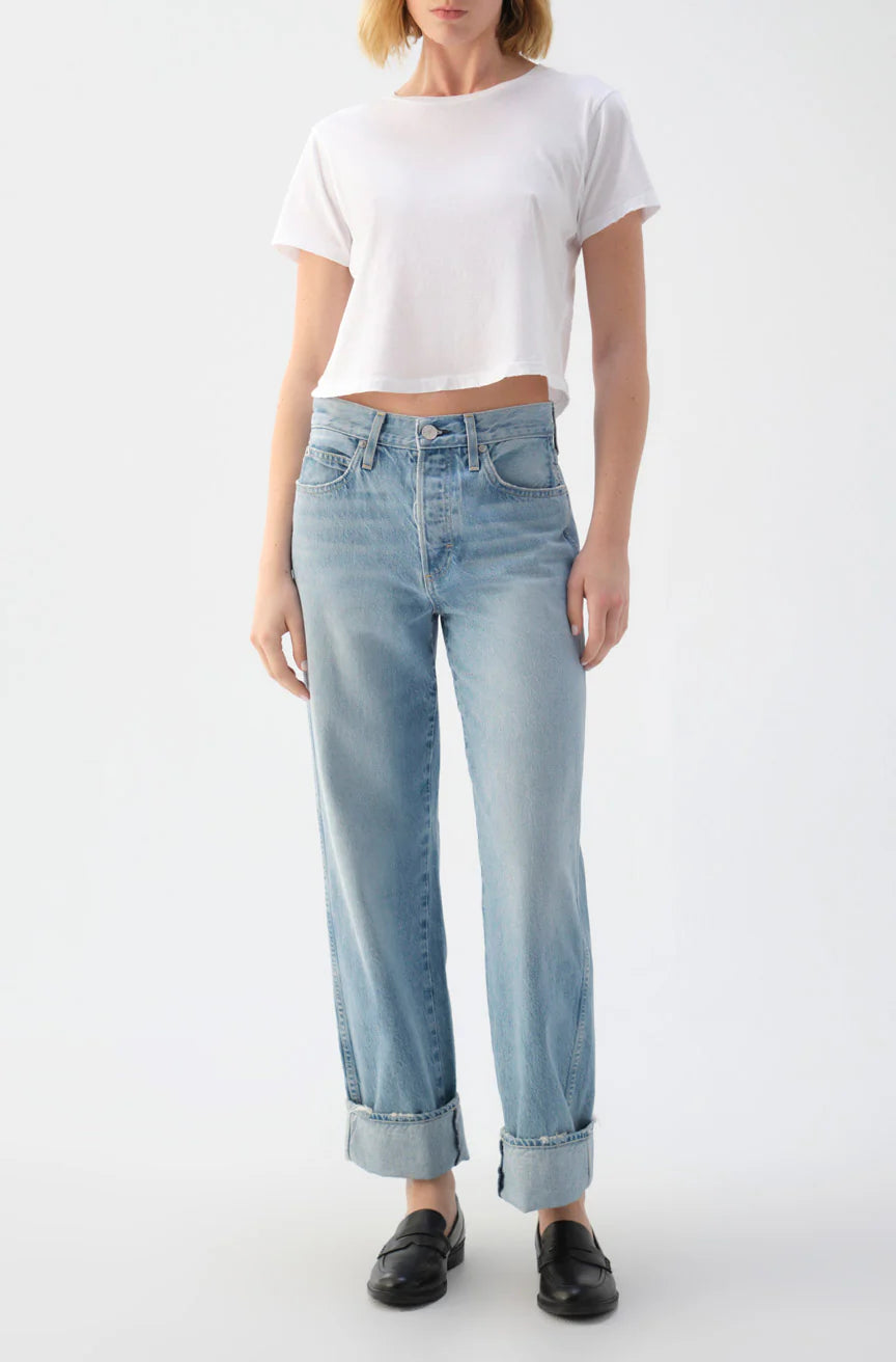 AMO Sonia Cuffed Jean in Adulation | Shop Eleanor 