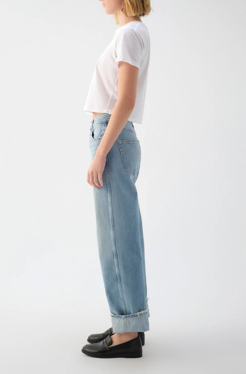 AMO Sonia Cuffed Jean in Adulation | Shop Eleanor 