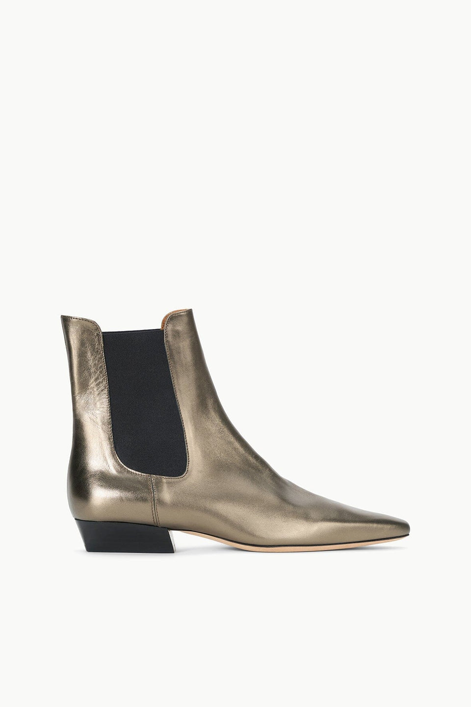 The Staud Wally Chelsea Boot in Bronze