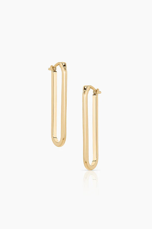 Thatch Sabrina Hoop Earrings in Gold | Shop Eleanor
