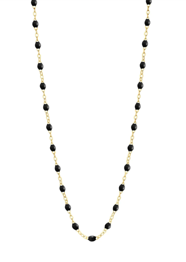 The classic Gigi CLOZEAU necklace in Black 