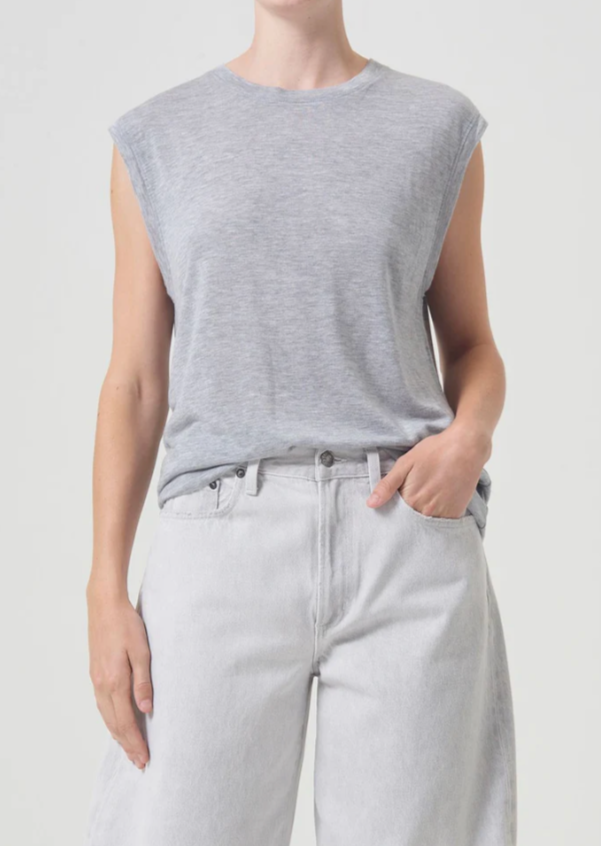 The Raya Muscle Tee from AGOLDE