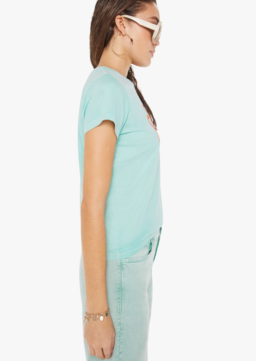 The Boxy Goodie Head Over Heels Tee from MOTHER Denim