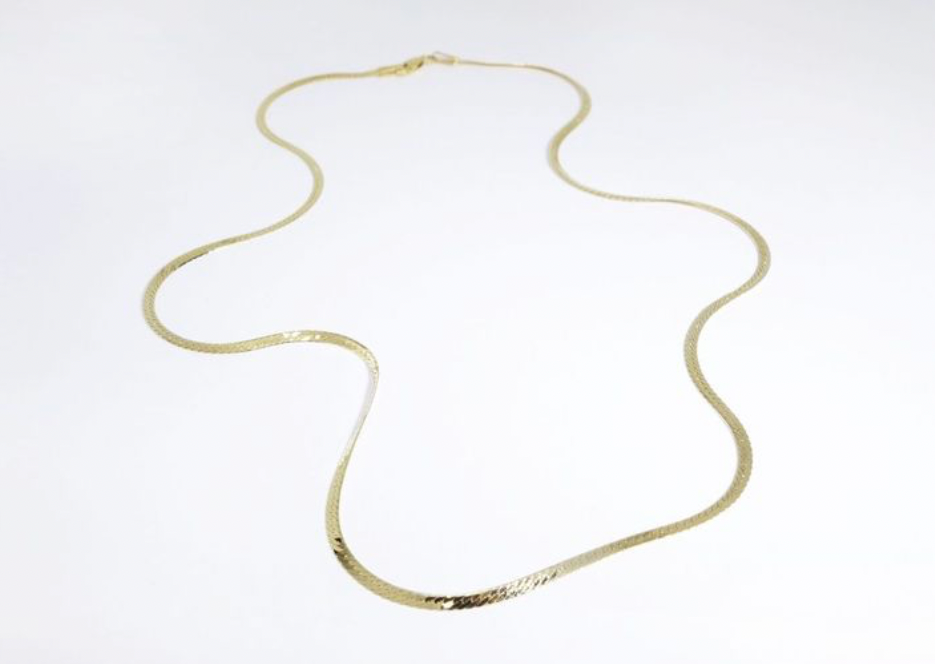 The Talisman Skinny Flow Chain in Gold