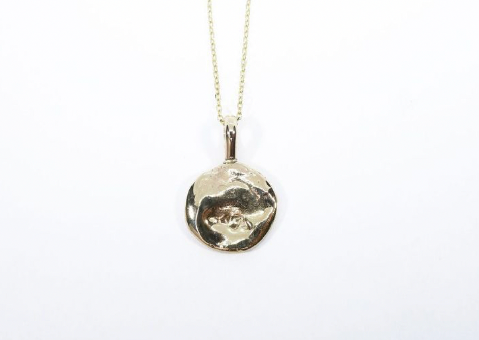 The Talisman Michael Amulet Necklace in 14k Gold 