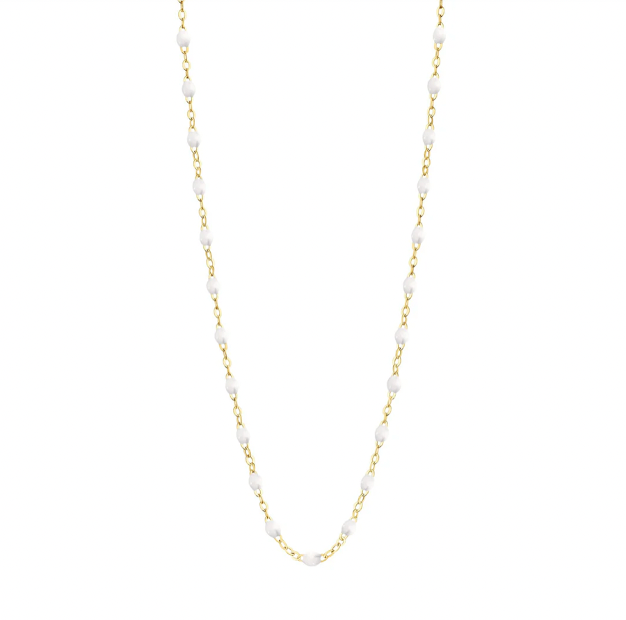 The Classic Gigi CLOZEAU Necklace in White