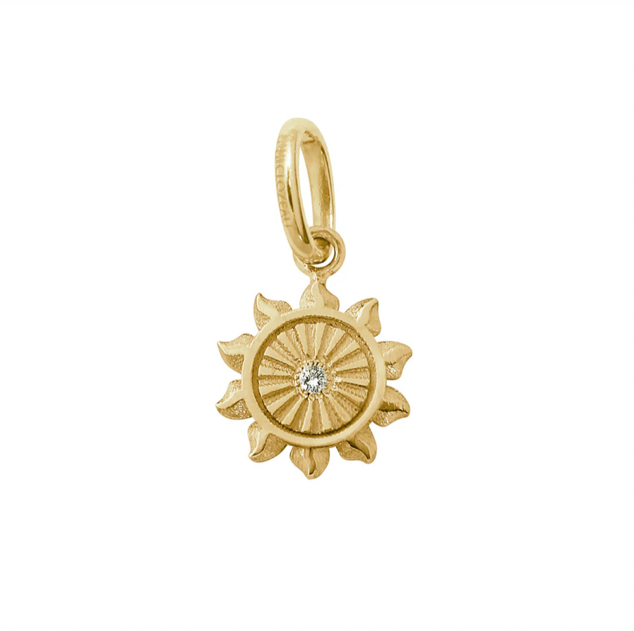 The Gigi CLOZEAU Lucky Sound Pendent in Gold 