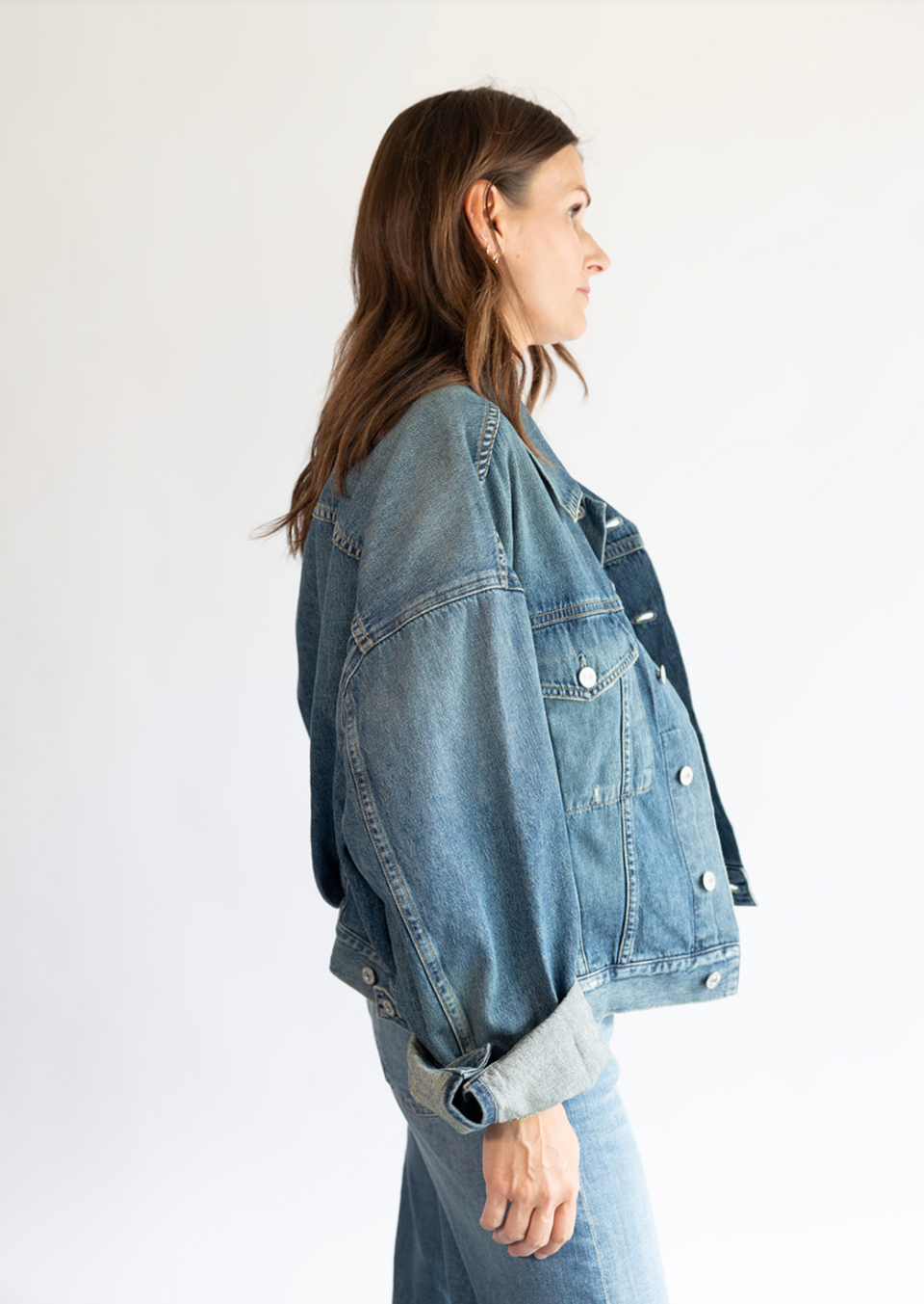 The Citizens of Humanity Quira Puff Denim Jacket 