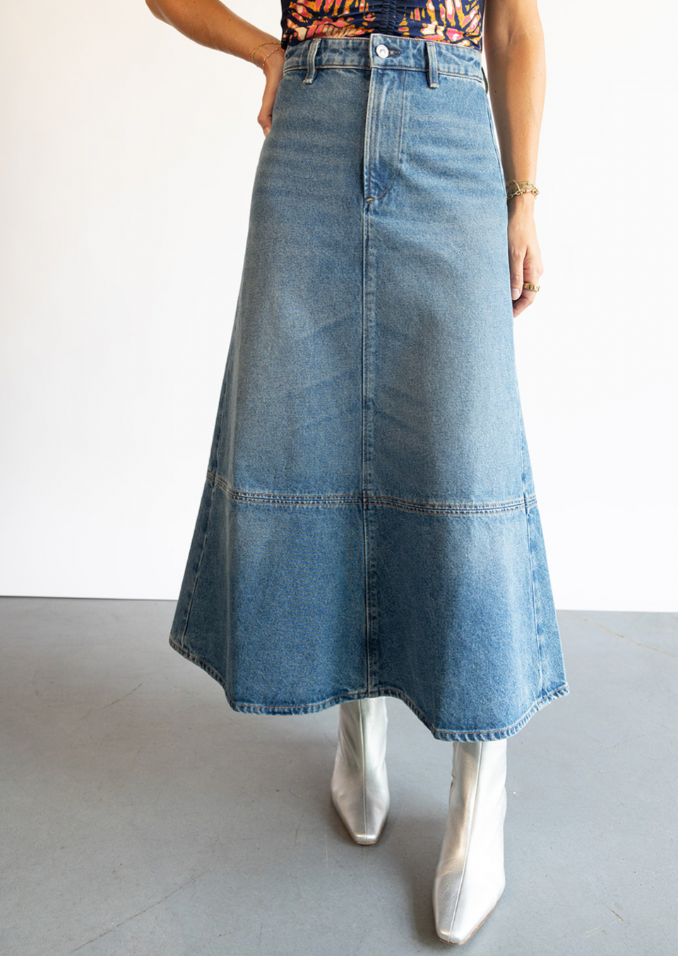 The Citizens of Humanity Cassia Denim Skirt