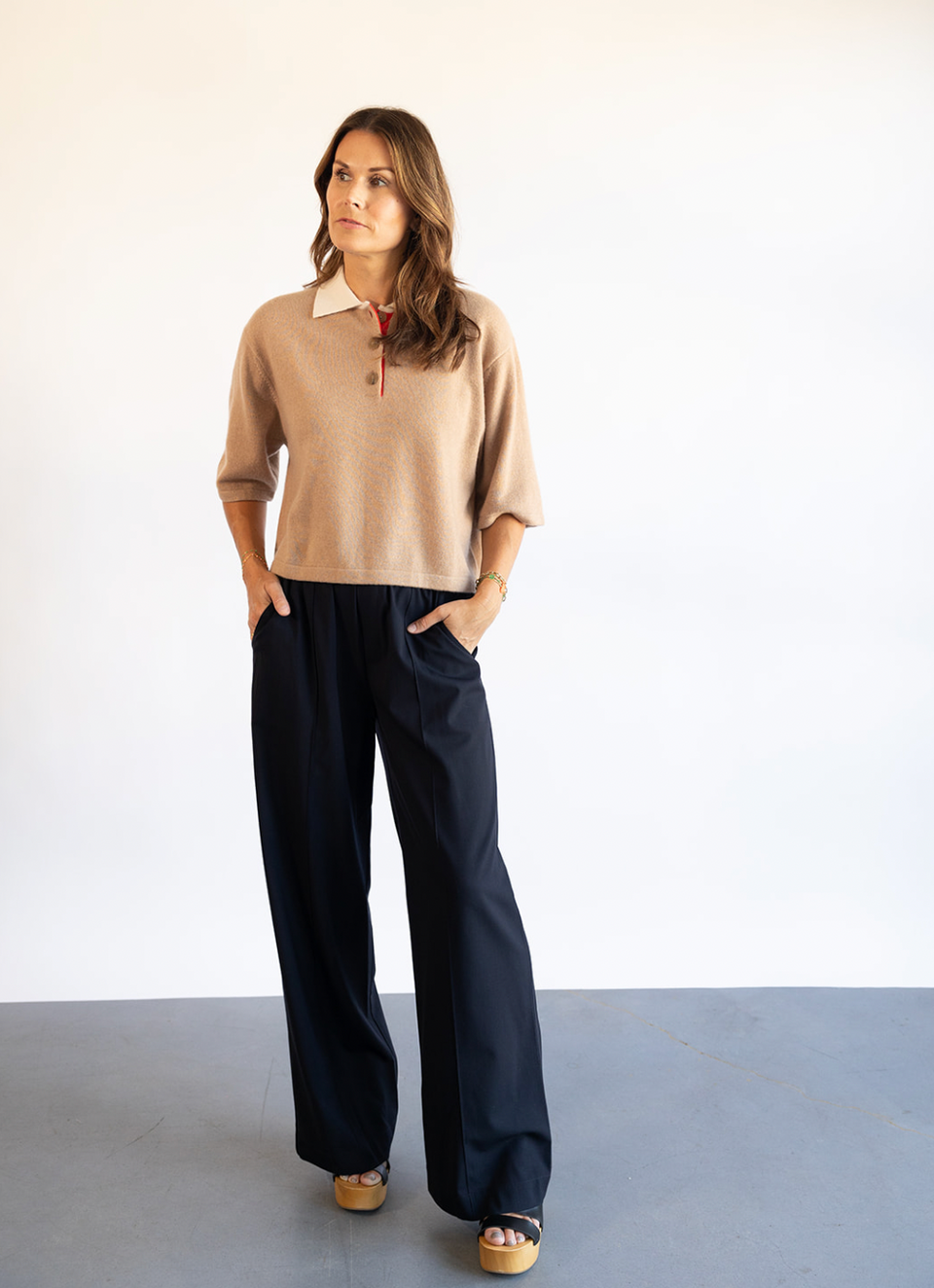 The A.L.C Jackson Pant in Navy