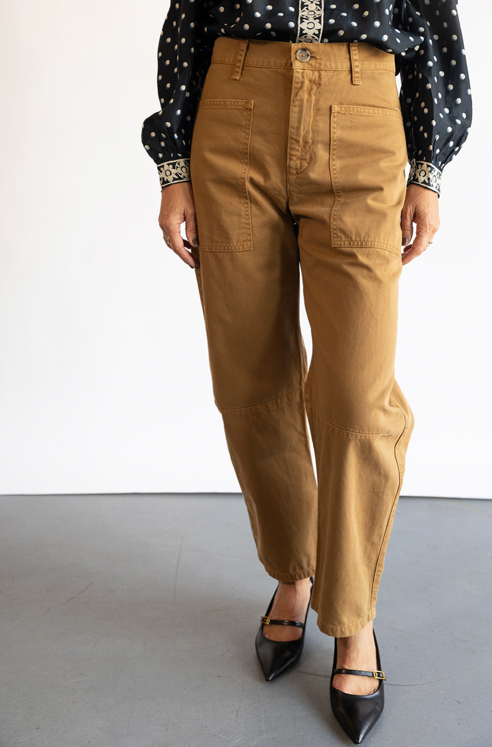 The Velvet Brylie Pant in Clove