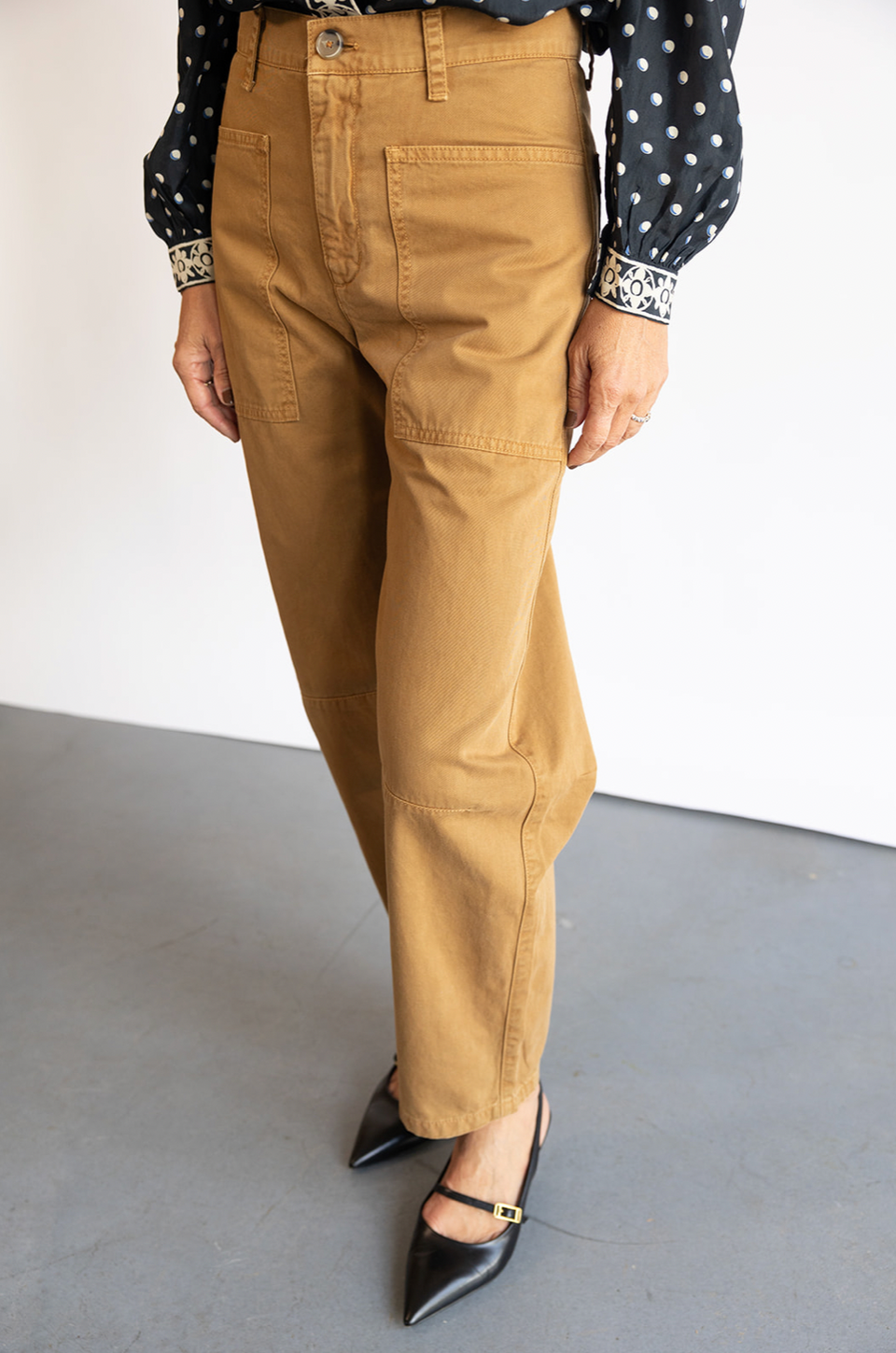 The Velvet Brylie Pant in Clove