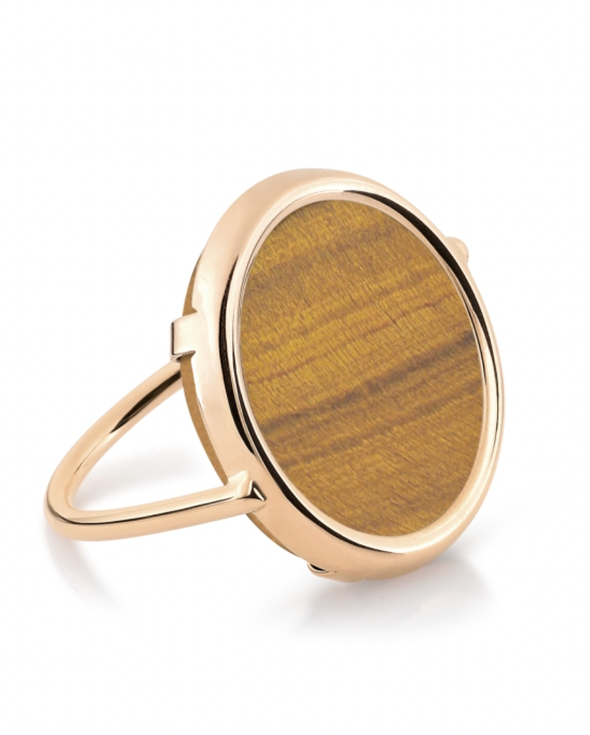 The Ginette NY Tigers Eye Antique Ring