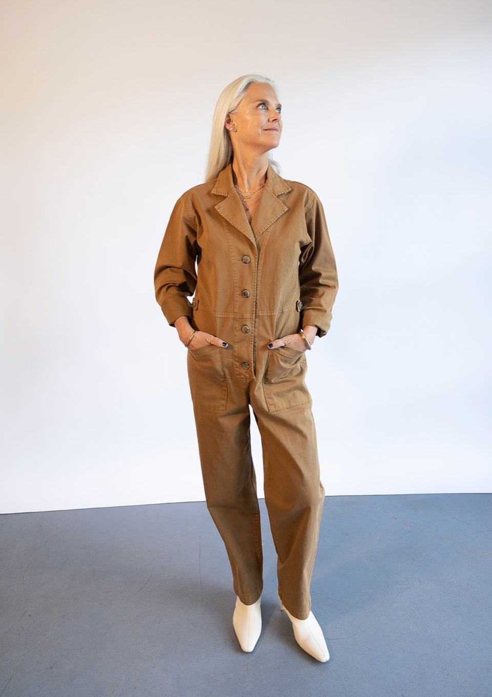 The Velvet Brinley Jumpsuit in Clove