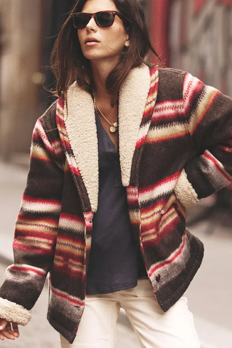 Xirena Lillie Jacket Cabine Stripe | Shop Eleanor - Women's Outerwear