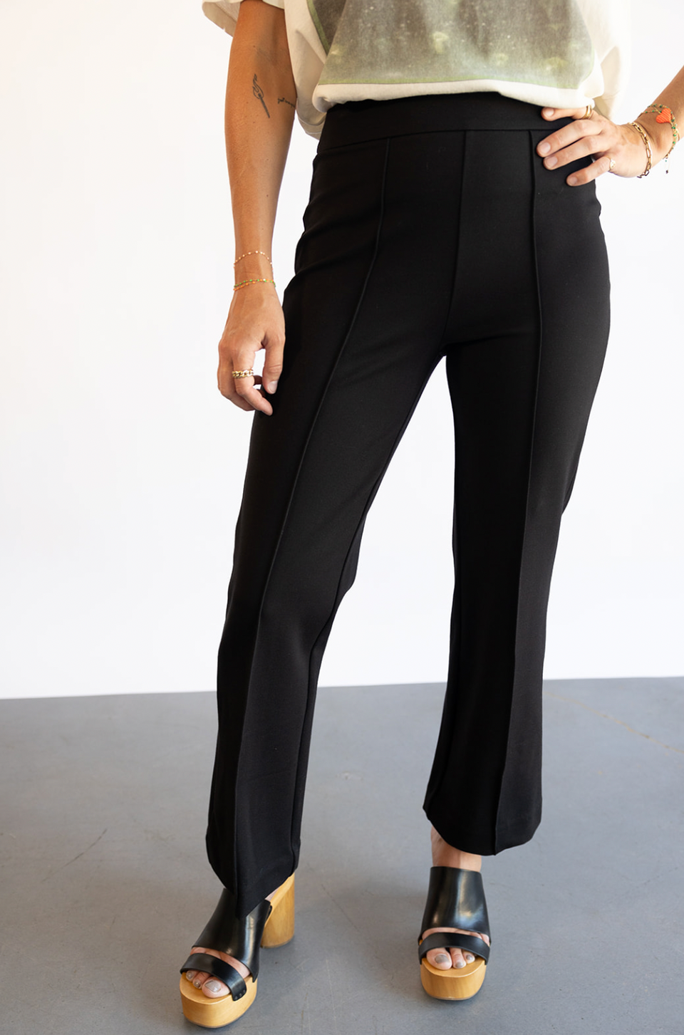 The STAUD Knack Pant in black