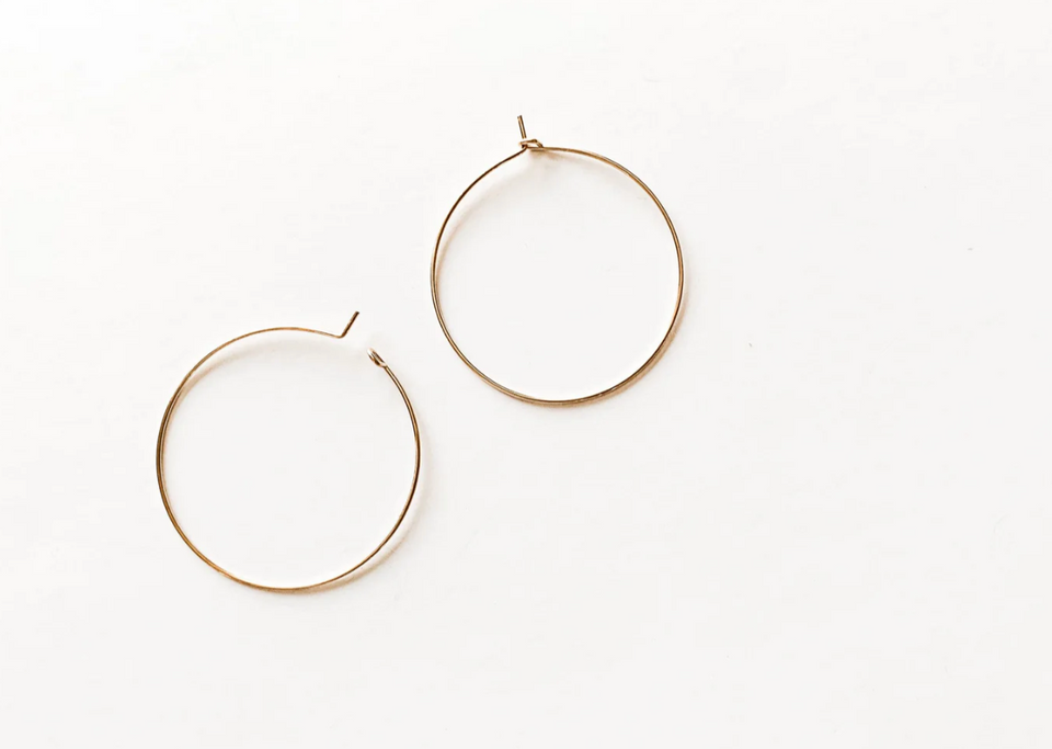 Sheena Marshall Essential Hoops in Gold 